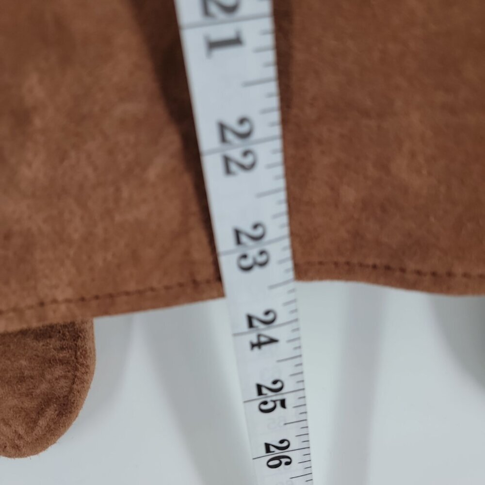 Outbrook Women’s Genuine Leather Suede Vest XL | Brown Western Boho Embroidered - Picture 7 of 7